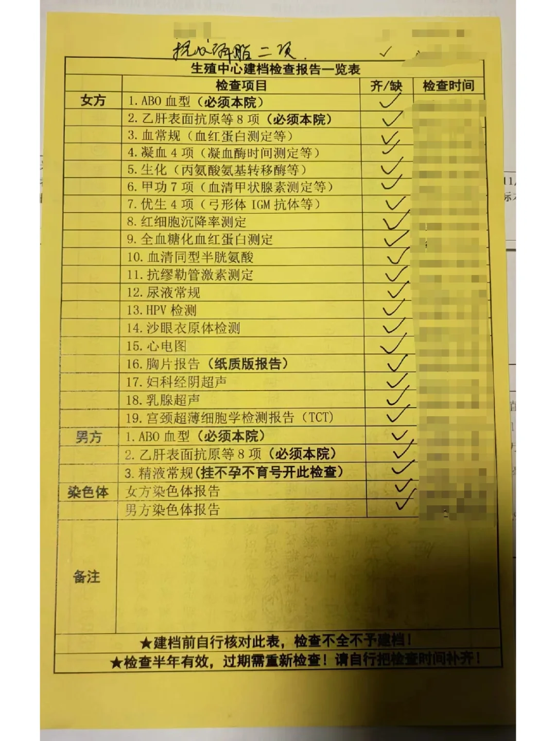 301试管二代记录-检查,国内供卵试管的经历&国内私立借卵价格